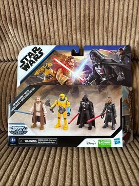 Star Wars Mission Fleet Action Figure Pack - Yellow, Black, Brown